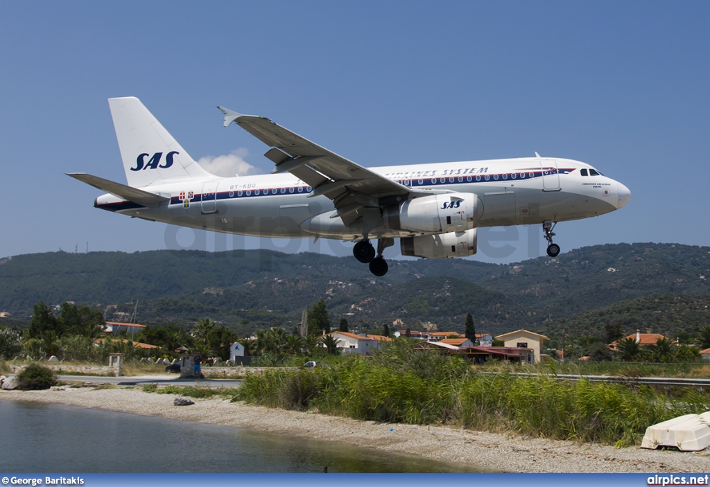 OY-KBO, Airbus A319-100, Scandinavian Airlines System (SAS)