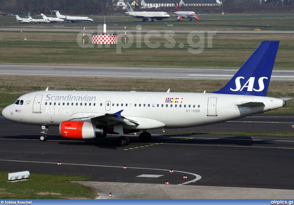 OY-KBR, Airbus A319-100, Scandinavian Airlines System (SAS)