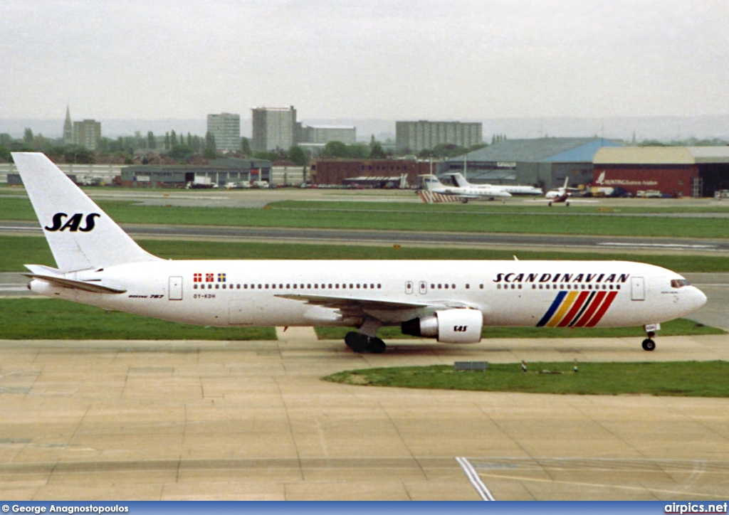 OY-KDH, Boeing 767-300ER, Scandinavian Airlines System (SAS)