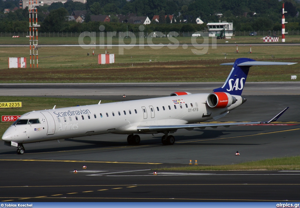 OY-KFB, Bombardier CRJ-900ER, Scandinavian Airlines System (SAS)