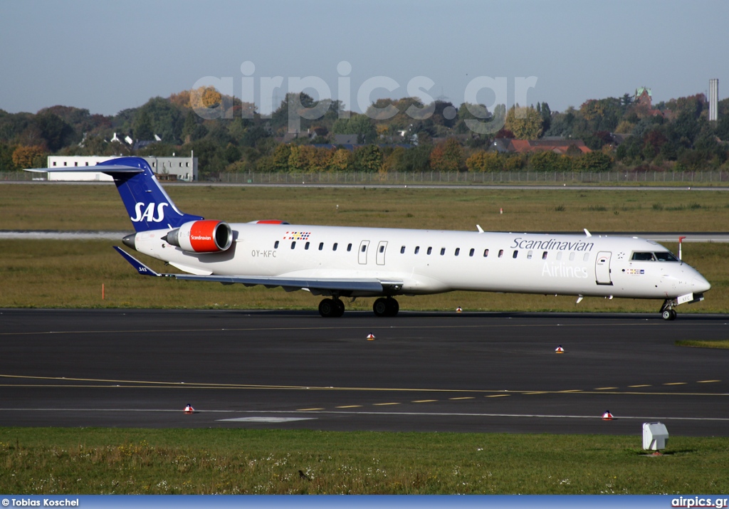 OY-KFC, Bombardier CRJ-900ER, Scandinavian Airlines System (SAS)