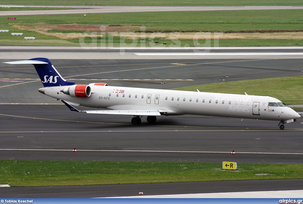 OY-KFE, Bombardier CRJ-900, Scandinavian Airlines System (SAS)