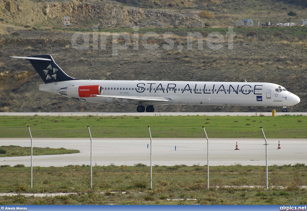 OY-KHE, McDonnell Douglas MD-82, Scandinavian Airlines System (SAS)