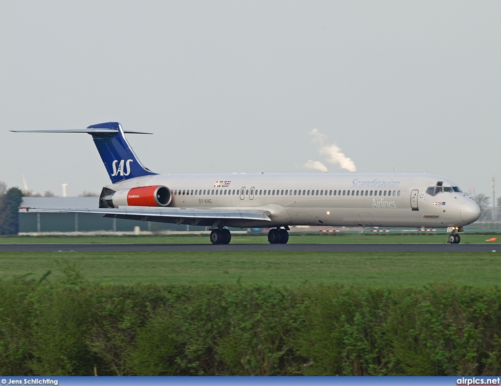 OY-KHG, McDonnell Douglas MD-82, Scandinavian Airlines System (SAS)