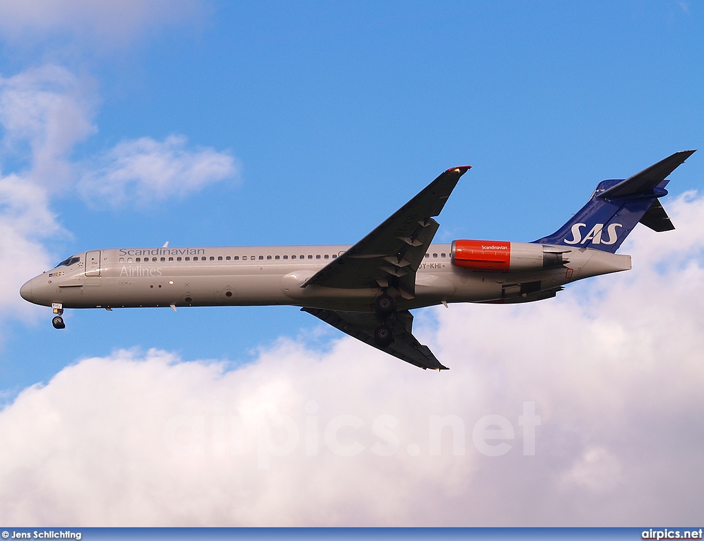 OY-KHI, McDonnell Douglas MD-87, Scandinavian Airlines System (SAS)