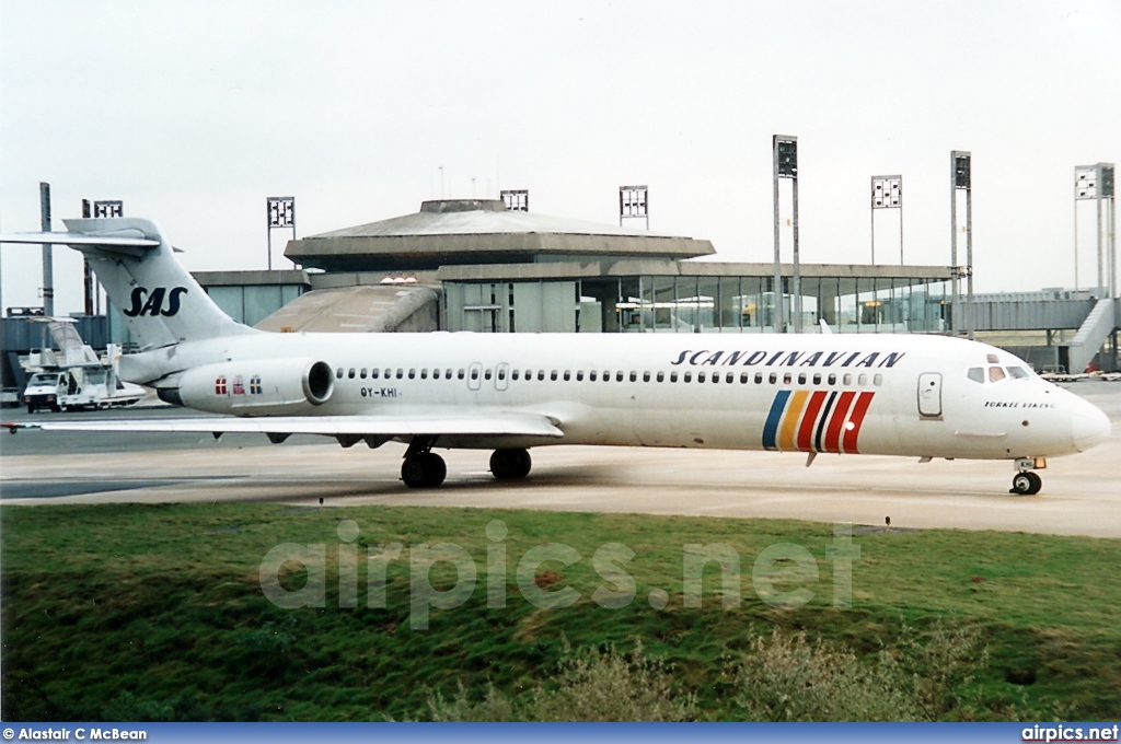 OY-KHI, McDonnell Douglas MD-87, Scandinavian Airlines System (SAS)