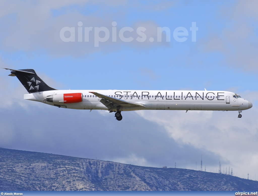 OY-KHP, McDonnell Douglas MD-81, Scandinavian Airlines System (SAS)