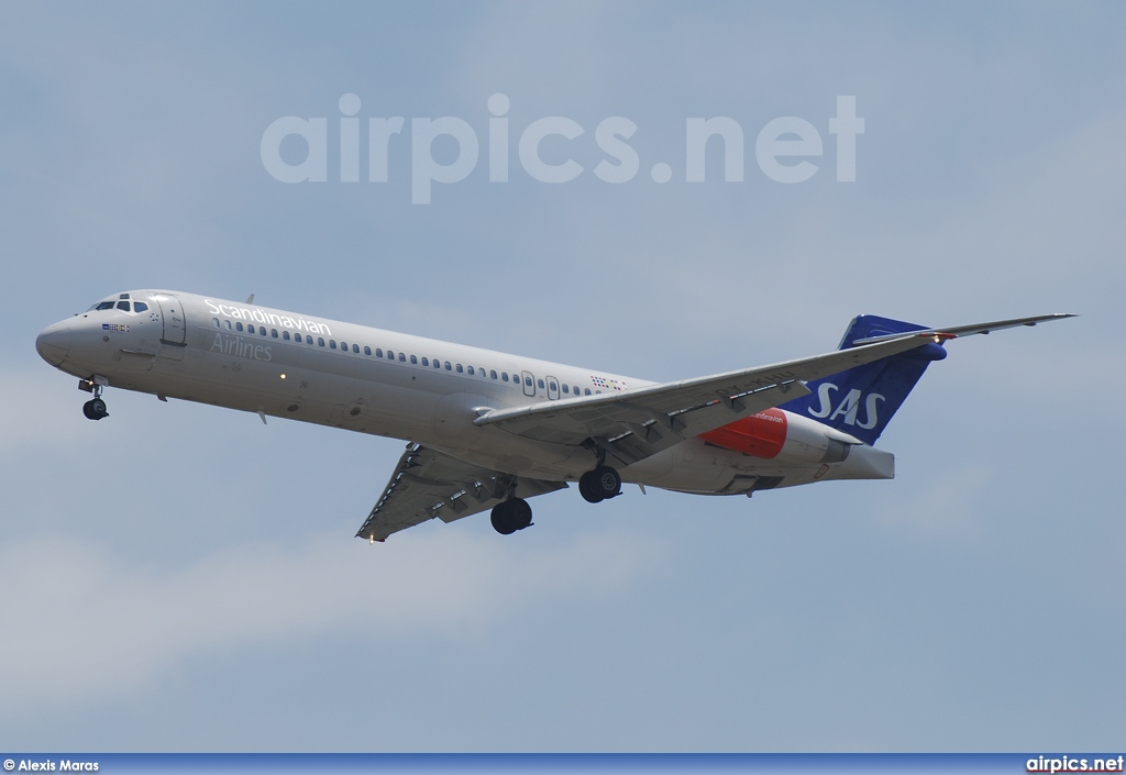 OY-KHU, McDonnell Douglas MD-87, Scandinavian Airlines System (SAS)