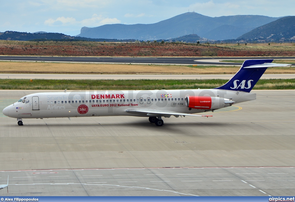 OY-KHU, McDonnell Douglas MD-87, Scandinavian Airlines System (SAS)