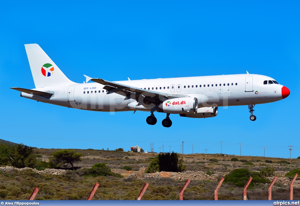 OY-LHD, Airbus A320-200, Danish Air Transport