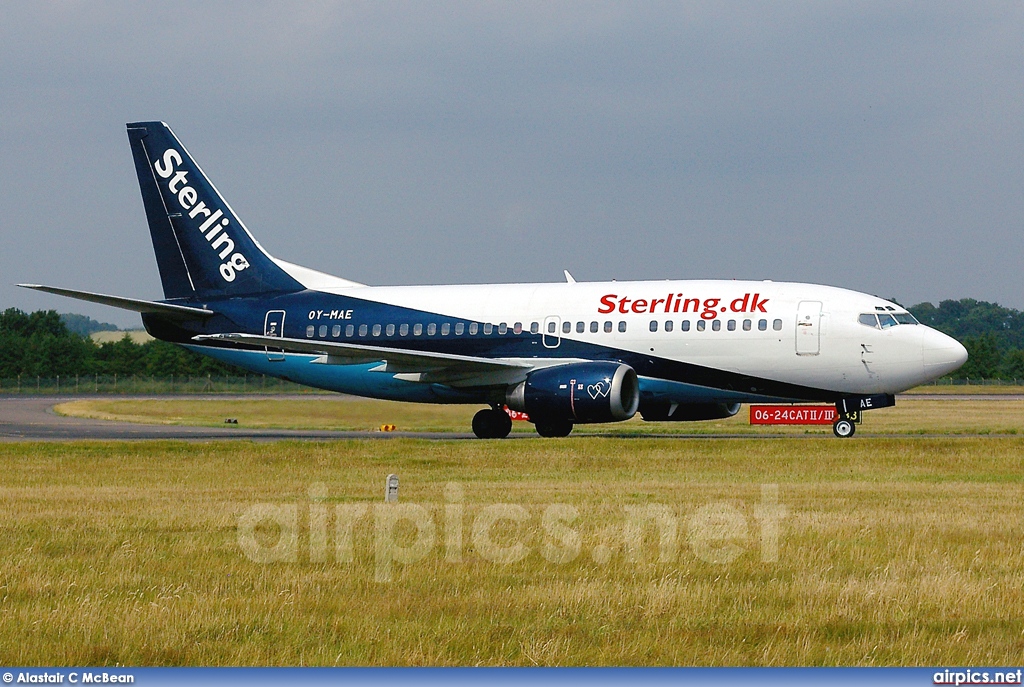 OY-MAE, Boeing 737-500, Sterling Airlines