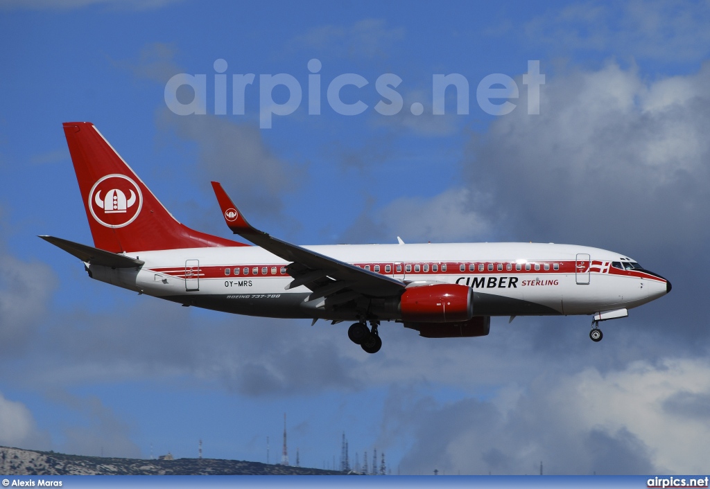 OY-MRS, Boeing 737-700, Cimber Sterling