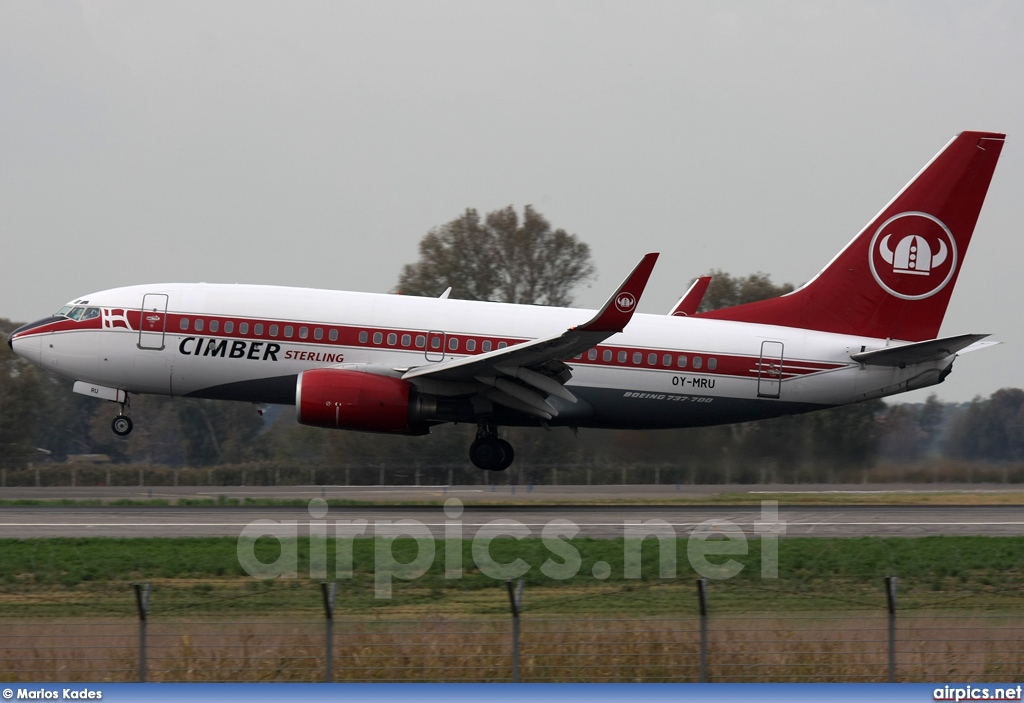 OY-MRU, Boeing 737-700, Cimber Sterling