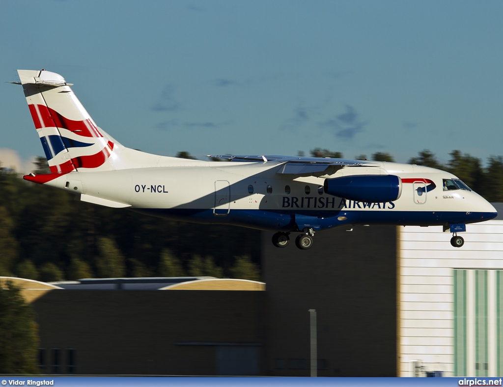 OY-NCL, Fairchild Dornier (AvCraft) 328JET, Sun Air of Scandinavia