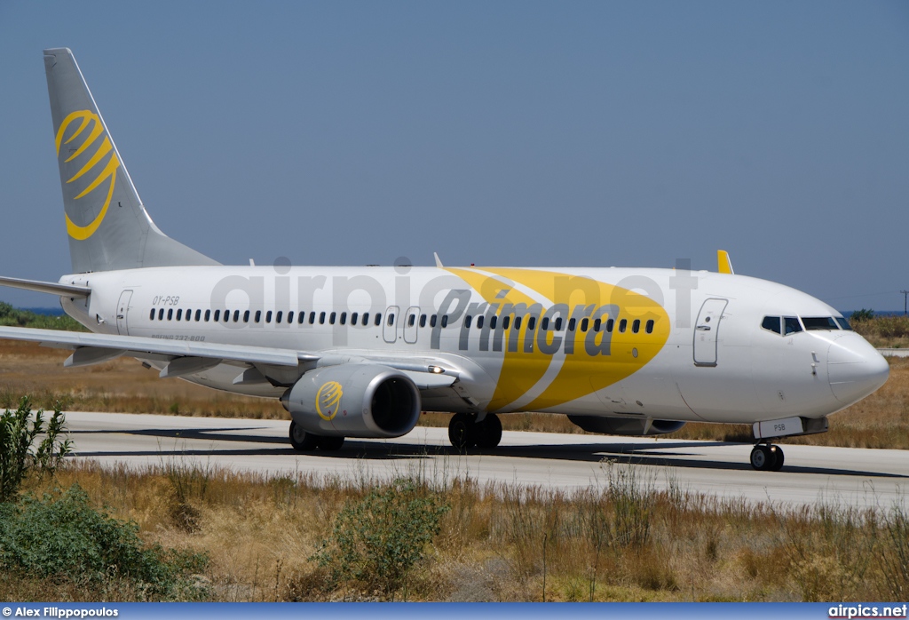 OY-PSB, Boeing 737-800, Primera Air