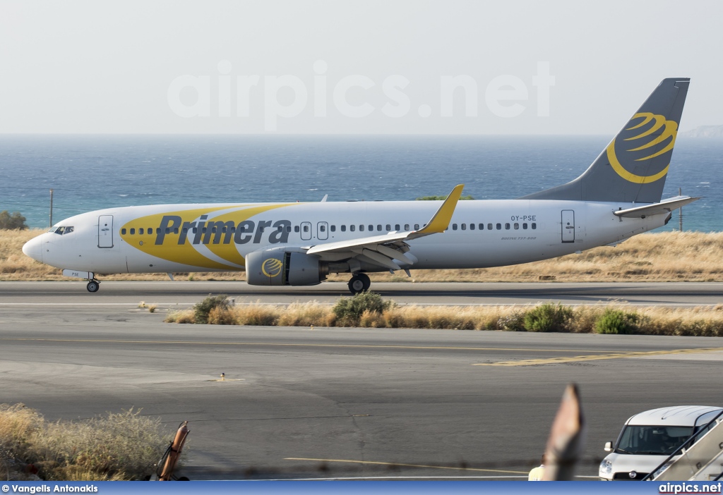 OY-PSE, Boeing 737-800, Primera Air Scandinavia