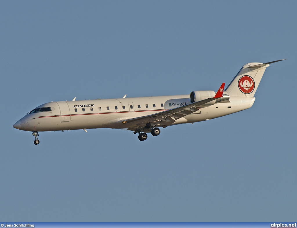 OY-RJA, Bombardier CRJ-200LR, Cimber Sterling