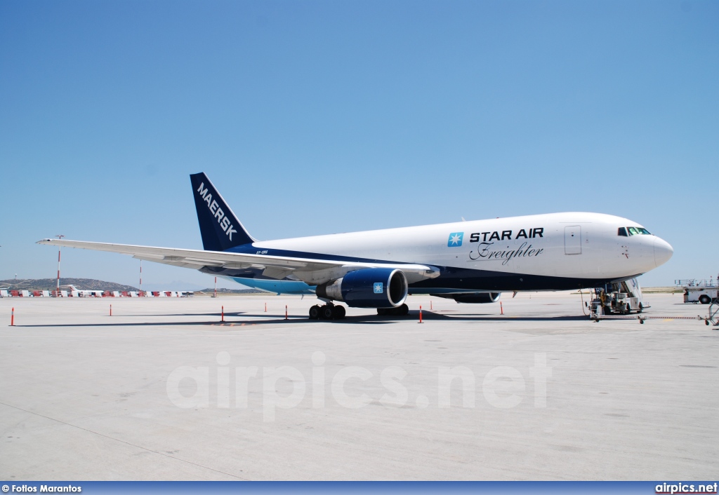 OY-SRG, Boeing 767-200ER(SF), Star Air (Maersk)
