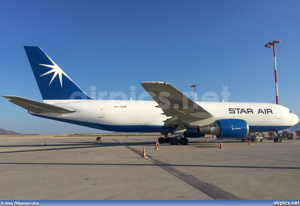 OY-SRM, Boeing 767-200SF, Star Air (Maersk)