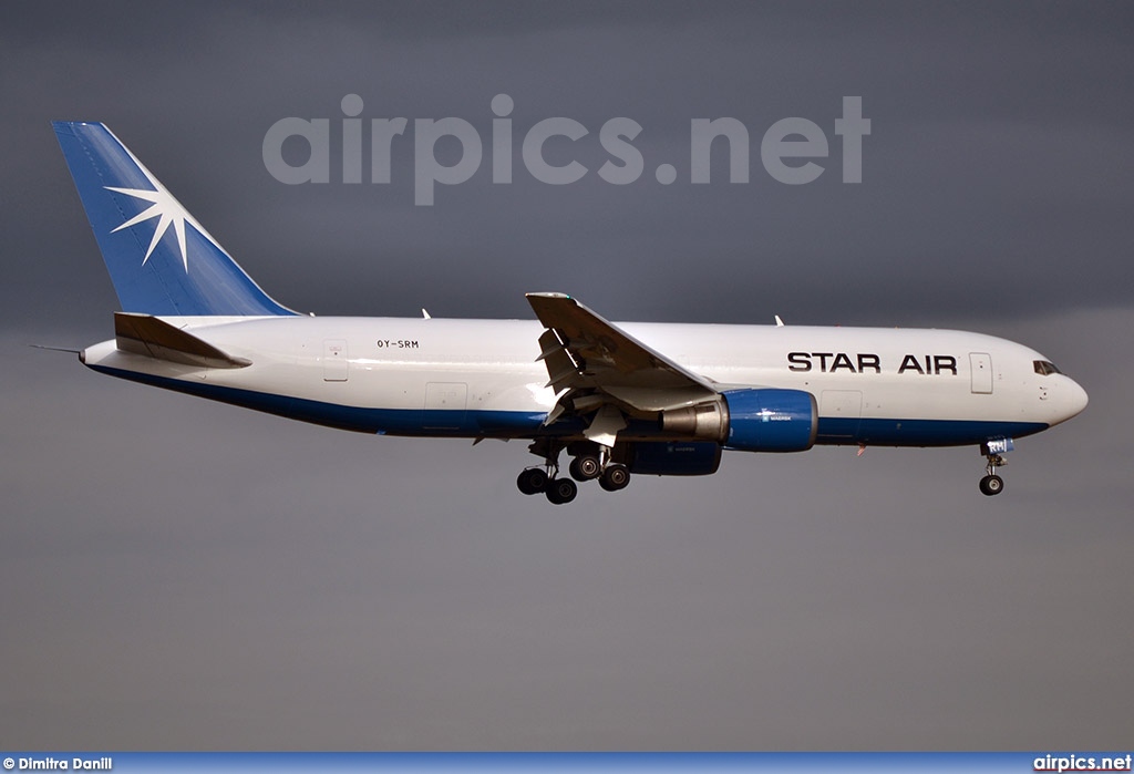 OY-SRM, Boeing 767-200SF, Star Air (Maersk)