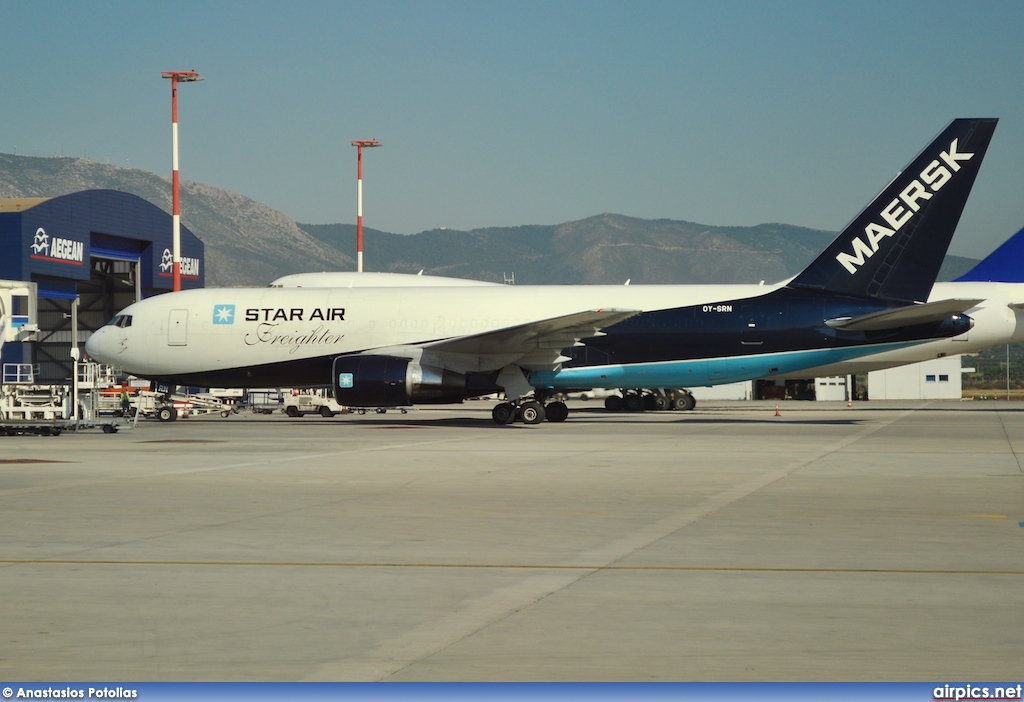 OY-SRN, Boeing 767-200SF, Maersk Air