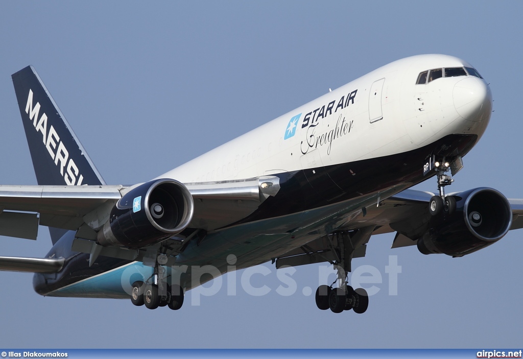 OY-SRP, Boeing 767-200SF, Star Air (Maersk)
