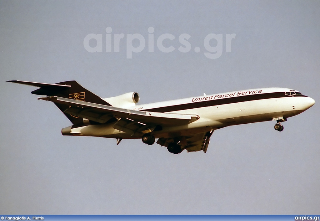 OY-UPC, Boeing 727-100C(QF), UPS Airlines