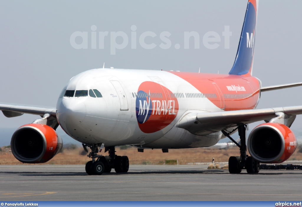 OY-VKG, Airbus A330-300, MyTravel Airways