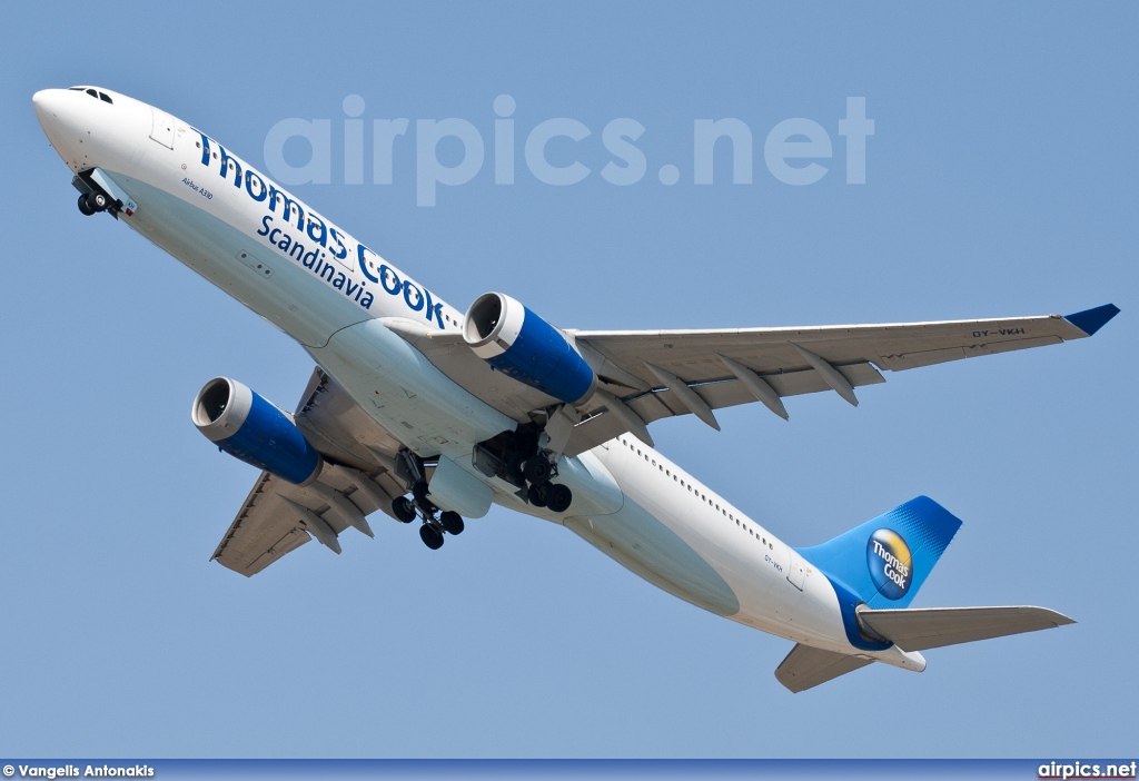 OY-VKH, Airbus A330-300, Thomas Cook Airlines Scandinavia