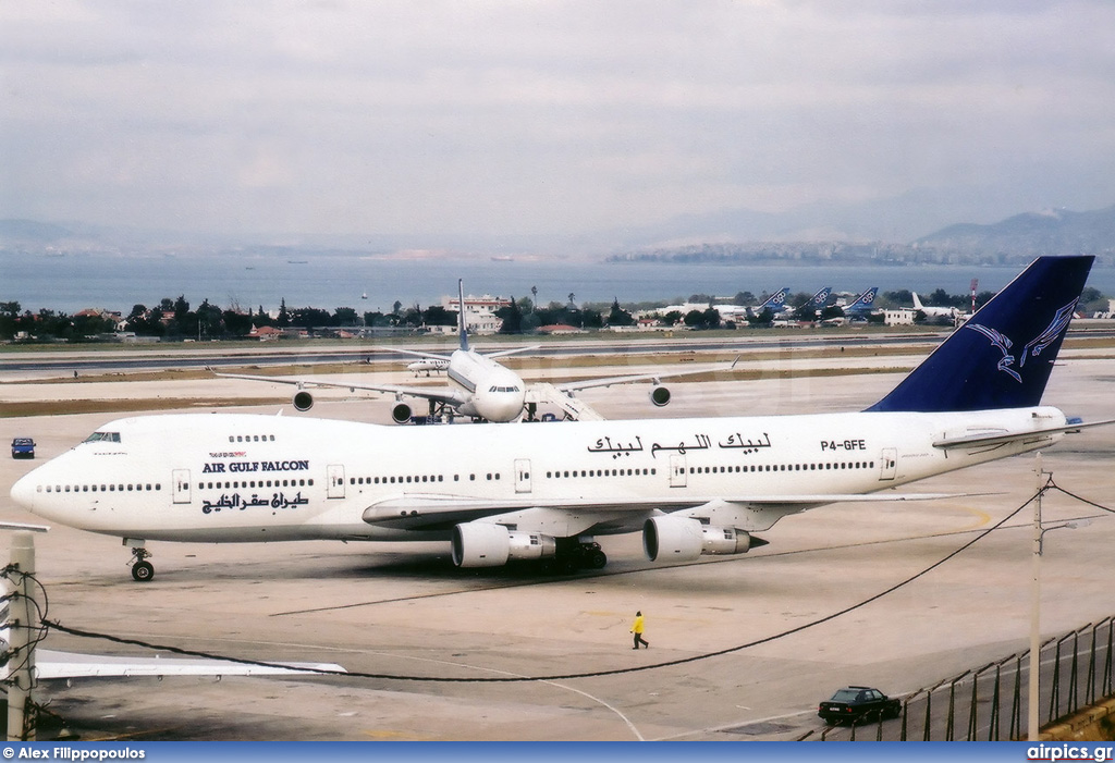 P4-GFE, Boeing 747-200B, Air Gulf Falcon