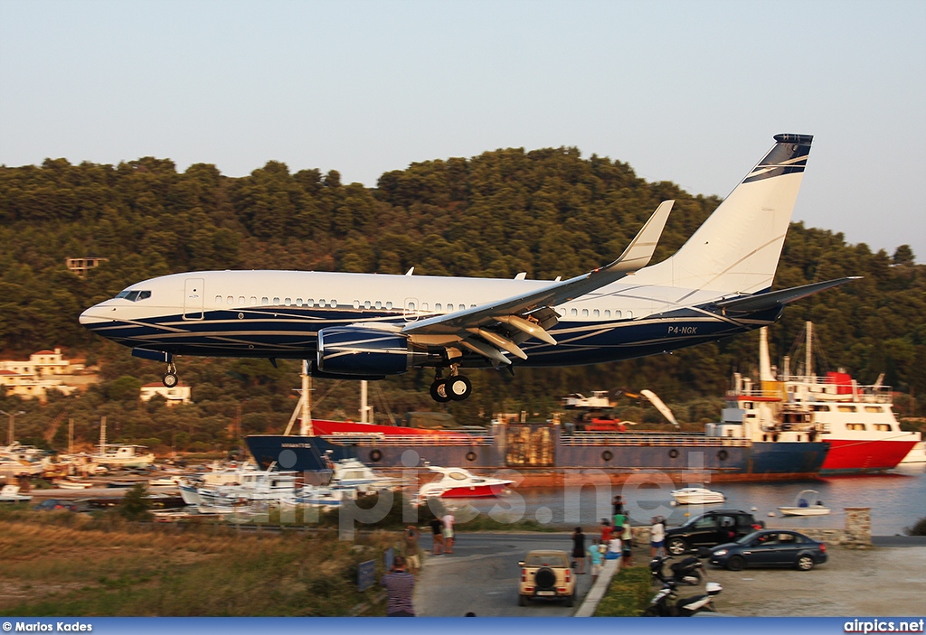 P4-NGK, Boeing 737-700/BBJ, Private