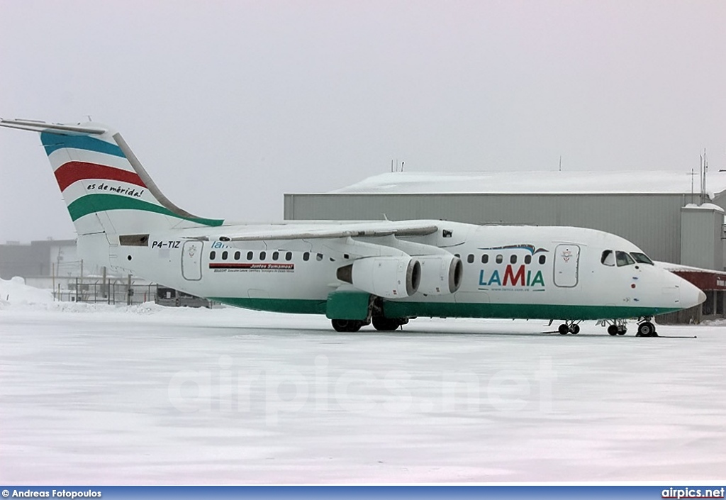 P4-TIZ, British Aerospace Avro RJ85, LAMIA