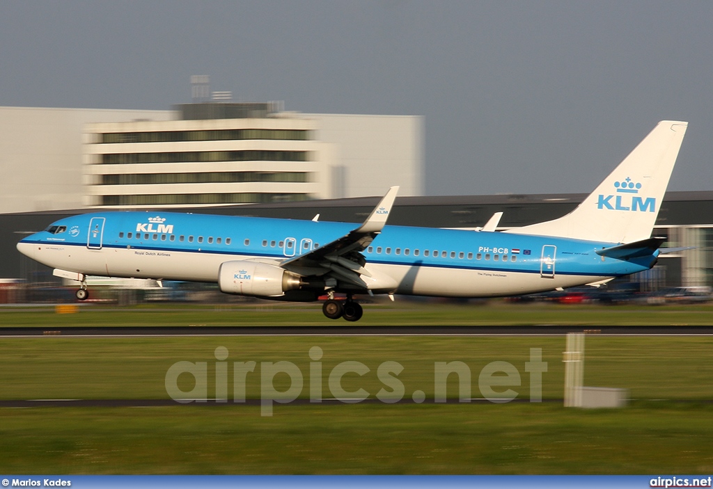 PH-BCB, Boeing 737-800, KLM Royal Dutch Airlines