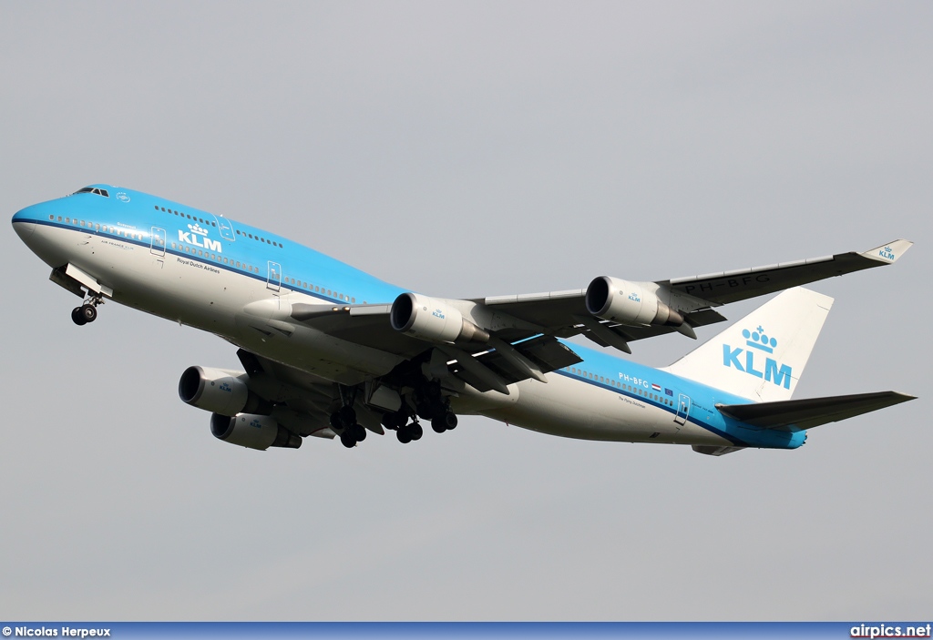 PH-BFG, Boeing 747-400, KLM Royal Dutch Airlines