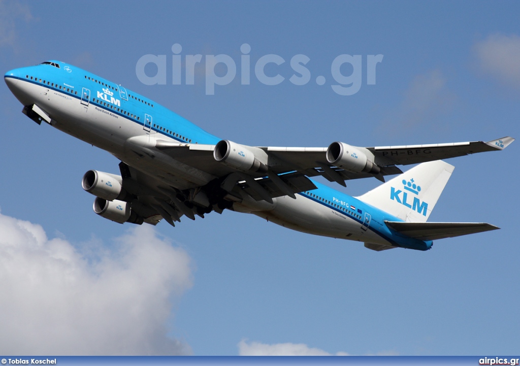 PH-BFG, Boeing 747-400, KLM Royal Dutch Airlines