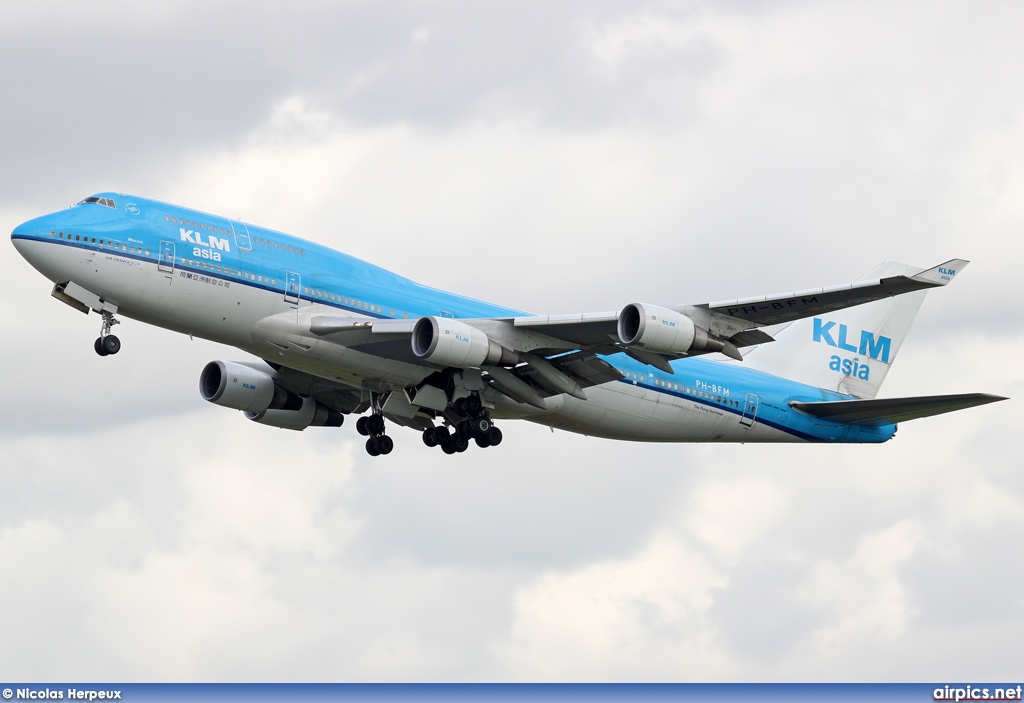 PH-BFM, Boeing 747-400M, KLM Royal Dutch Airlines