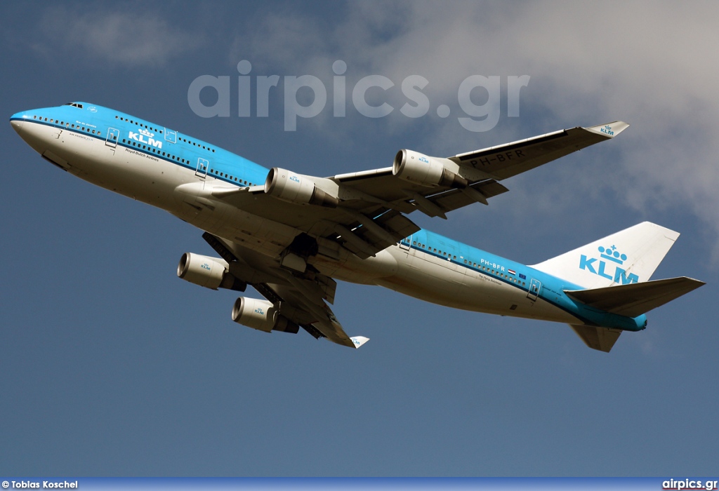 PH-BFR, Boeing 747-400M, KLM Royal Dutch Airlines