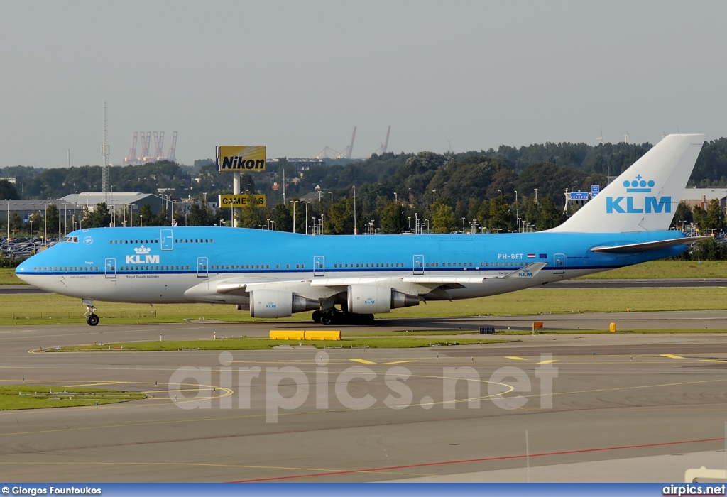 PH-BFT, Boeing 747-400M, KLM Royal Dutch Airlines