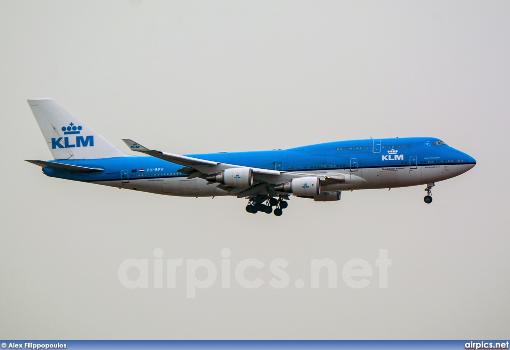 PH-BFV, Boeing 747-400M, KLM Royal Dutch Airlines