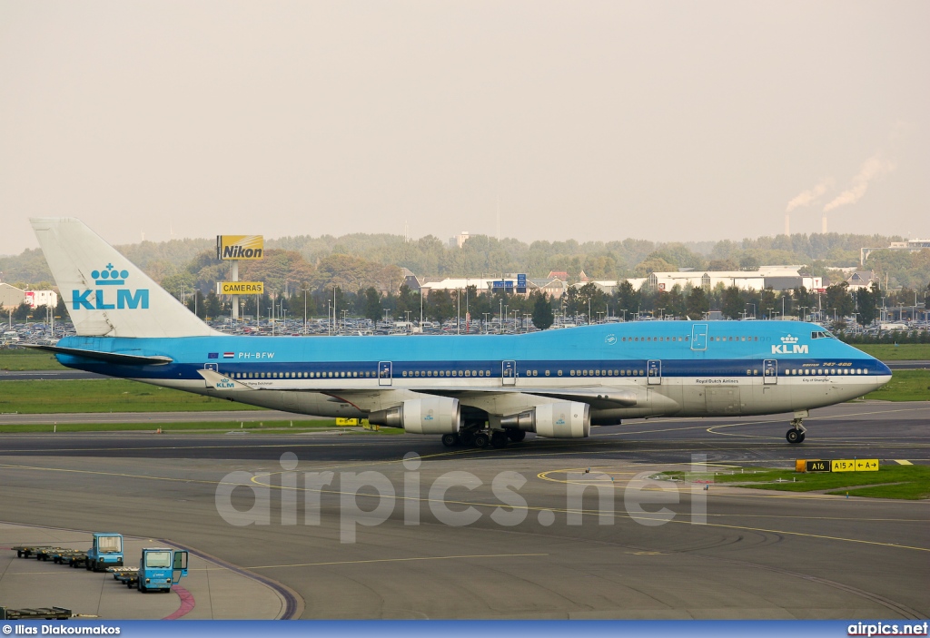 PH-BFW, Boeing 747-400M, KLM Royal Dutch Airlines