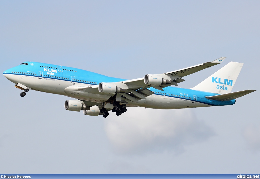 PH-BFY, Boeing 747-400M, KLM Royal Dutch Airlines
