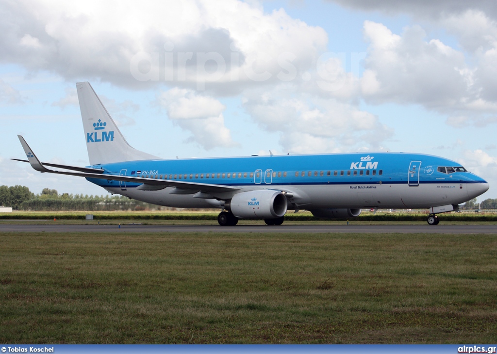 PH-BGA, Boeing 737-800, KLM Royal Dutch Airlines