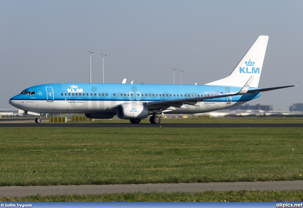 PH-BGB, Boeing 737-800, KLM Royal Dutch Airlines