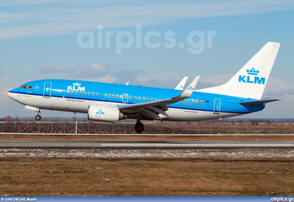 PH-BGD, Boeing 737-700, KLM Royal Dutch Airlines