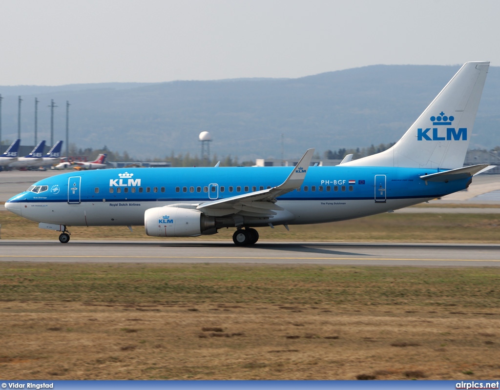 PH-BGF, Boeing 737-700, KLM Royal Dutch Airlines