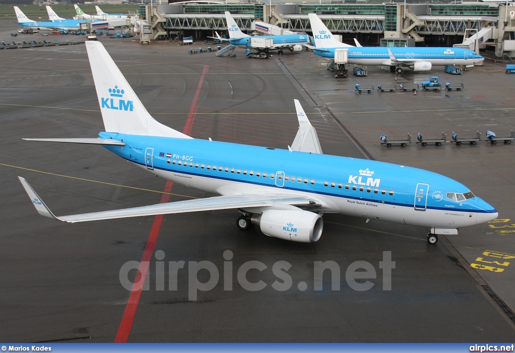 PH-BGG, Boeing 737-700, KLM Royal Dutch Airlines