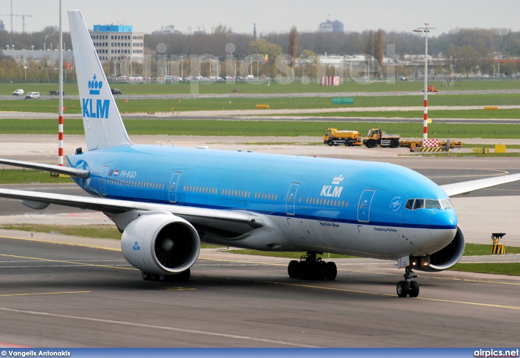 PH-BQD, Boeing 777-200ER, KLM Royal Dutch Airlines