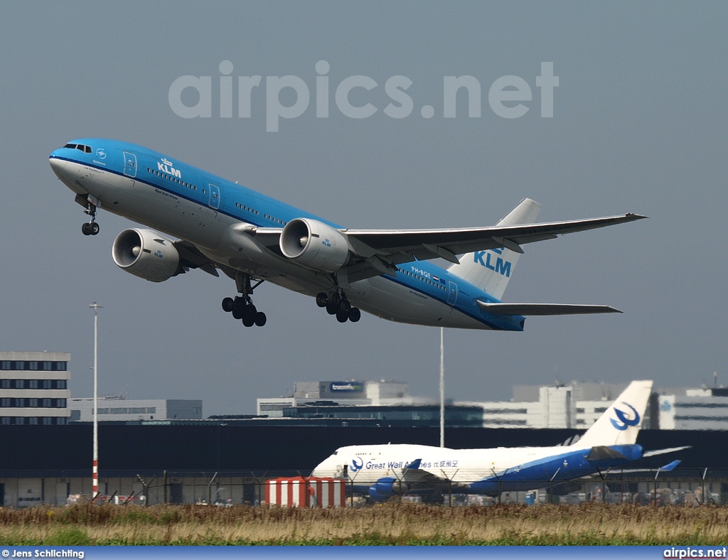 PH-BQE, Boeing 777-200ER, KLM Royal Dutch Airlines