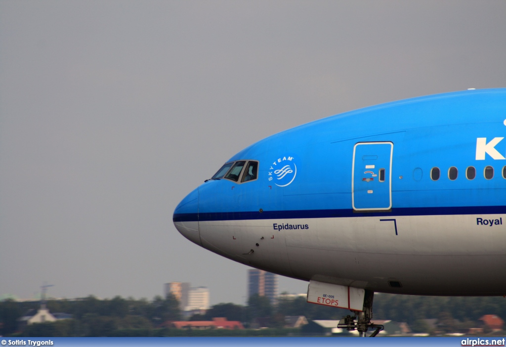 PH-BQE, Boeing 777-200ER, KLM Royal Dutch Airlines