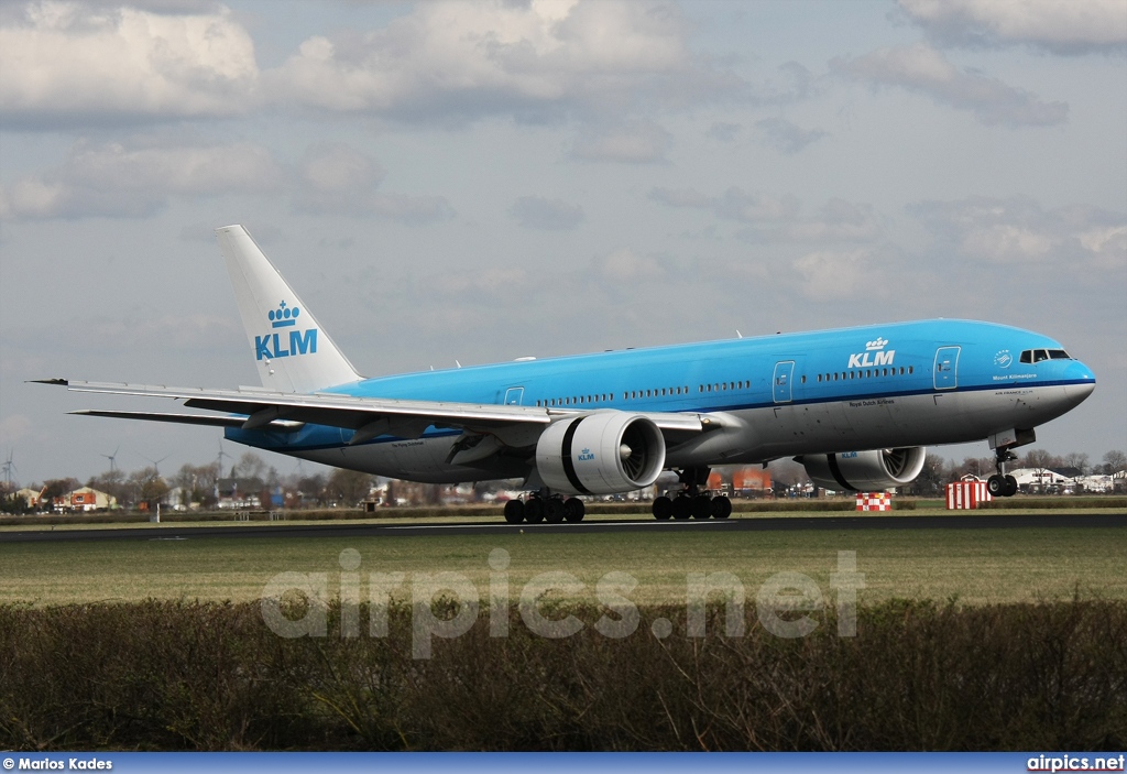 PH-BQK, Boeing 777-200ER, KLM Royal Dutch Airlines